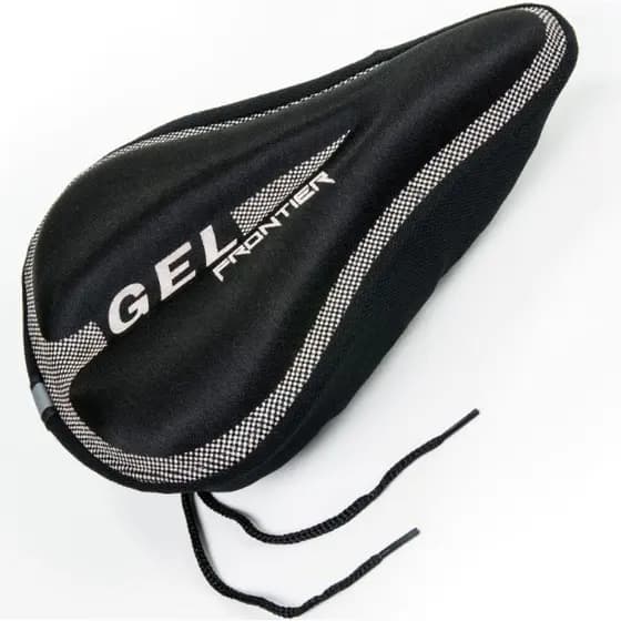 Capa De Selim Mtb Gel/revestida Tangshan Preta