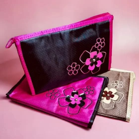 Necessaire Bolsa Feminina Organizador Mala Viagem Maquiagem E Acessórios