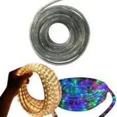 Mangueira Luz Led Pisca Pisca Decoração Natal 8 Funções Redonda À Prova d´gua Multiuso Casa Loja Faixada Árvore Sacada Jardim Janelas Porta Ilumiação Natalina Festa