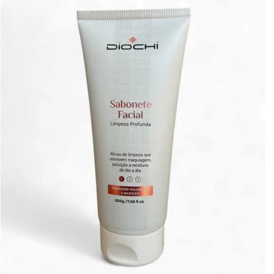 Sabonete Líquido Facial Diochi 200ml Hialurônico Restauração