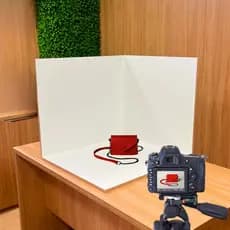 Estúdio de Fotos para Produtos Grandes Fundo Branco MDF 15mm