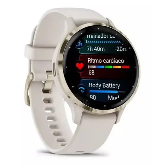Garmin Relógio Venu 3S Soft Gold French 41MM Original! Envio Imediato! Nota fiscal!