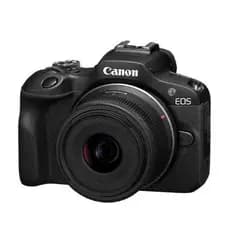 Câmera Canon EOS R100 mirrorless 4k com lente Rf-s 18-45mm cor preto! Envio Imediato!!