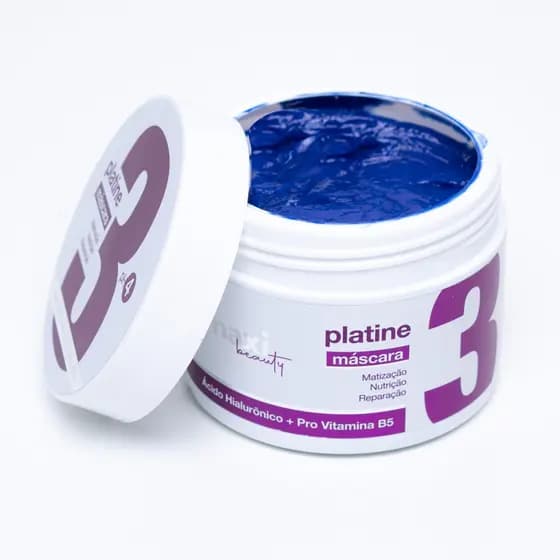 Mascara Platine 300g Hidratação e Brilho