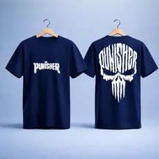 Camisa StreetWear Camiseta The Punisher Justiceiro Caveira Estampada confortavel