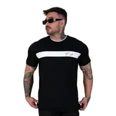 Camiseta Masculina Estilo Moda Verão Qualidade Premium Camisa Algodão Slim