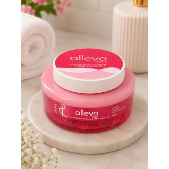 Geleia Hidratante Corporal Alleva Skin Intense Seduction 250ml