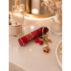 Gloss Labial Pink Grapes Hidratante Brilho Intenso com Chaveiro Cereja