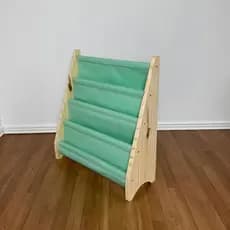 Porta Livros Infantil Montessori Estante Organizador Madeira