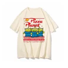 Camiseta Basica Camisa Aliens TOY STORY streetwear