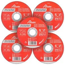 Kit Disco de Corte 4.1/2'' x 3,2mm x 7/8'' Com 5 Unidades Para Inox - Onsite