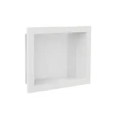 Nicho De Parede Para Banheiro Embutir 30x40 Branco Metasul