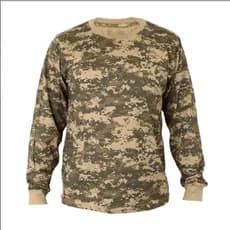 Camiseta Camuflada Delta Long Manga Longa 100% Algodão | Treme Terra