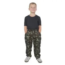 Calça Infantil e Juvenil K-Move Camuflada com Elástico | Treme Terra