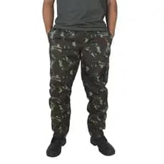 Calça Masculina Camuflada Seal Treme Terra com Elástico na Cintura