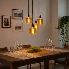 Lâmpada Filamento Led Vintage Gelo Cubo Quadrada G125 4W Âmbar Bivolt