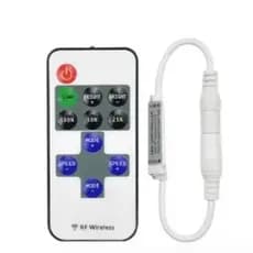 Dimmer Com Controle Remoto Infravermelho Wireless Fita e Mangueira De Led 12-24 Volts Uma Cor