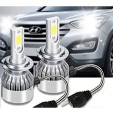 Lâmpada Super Led Branco Automotiva 7200 lumens  H1 H3 H4 H7 H8 H9 H11 H16 H27 HB3 (9005) HB4 (9006) Super Branca