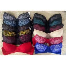 Sutiã Reforçado Renda Bojão Soutien Plus Size Sustentação St040