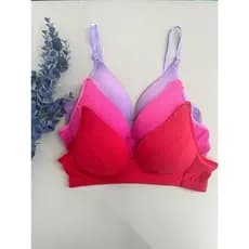 Sutiã de Suede Canelado Sem Aro Sutia Bojo Soft Molinho Macio Sustentação Soutien Feminino Não Amassa St024