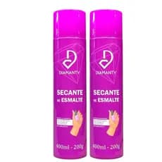 Spray Secante Para Esmalte Diamanty 400ml ( 2 unidades )