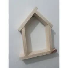Nicho casinha madeira pinis, nicho para quartos, nincho casinha, nicho parede