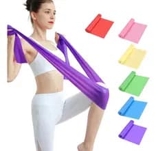 Faixa Elástica Leve para Treinos - Ideal para Yoga e Pilates