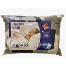 Oferta Revenda Kit 2 Travesseiro NASA Cor Sortida Alto Não afunda Macio Confortável 17cm