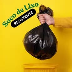 Saco de Lixo Resistente Reforcado Super Grosso com 100 unidades (20/40/60/100 Litros) direto da fábrica