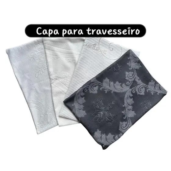 Capa Travesseiros Kit com 2 Fronhas Avulsas Brancas Capa Travesseiro Hospitalar Impermeável Anti Suor