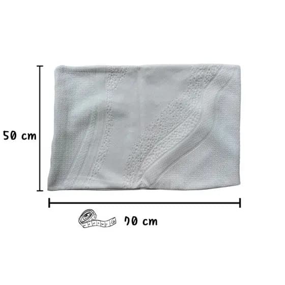 Capa de Travesseiro Impermeável TOQUE SUPER MACIO anti-ácaro, excelente qualidade 50x70