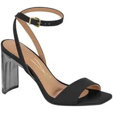 Sandalia Salto Alto Transparente Original Vizzano - 6457400.