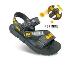 Sandalia Batman 23111 Grendene Com Lançador Brinquedo Original Envio Imediato
