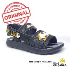 Sandalia Batman Menino Tematico Grendene 23263