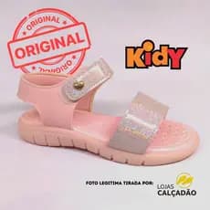 Sandália Wave Light Kidy 17210344005 Rosa com Velcro Conforto e Leveza para Crianças