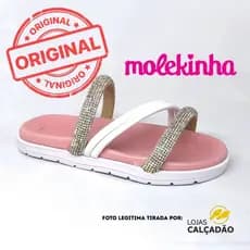 Papete Brilho Infatil Menina Molekinha 2352107