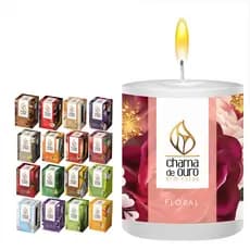 Kit Vela Aromática Perfumada Velas Decorativas 60g - Várias Opções Perfume Fragrâncias