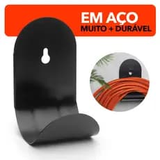 Suporte Para Mangueira De Jardim Mini Parede Aco Enrolador