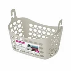 Cesto para Prendedores 1,6l Plástico Resistente Organização Compacto Alças Ergonômicas