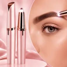 Caneta Aparadora Facial Recarregável Depilador Elétrico Feminino USB
