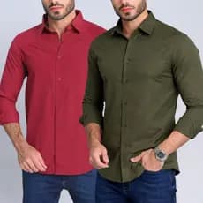 Kit Camisa Masculina Social Slim Fit Manga Longa Premium Esporte Fino Elegante