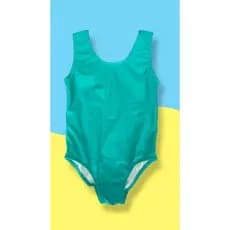 Maiô Infantil Feminino Estilo Natação Splash – Estampa Mágica na Água