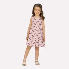 Vestido Infantil Menina Laços Milon