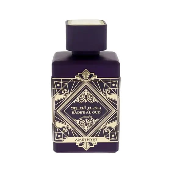 Perfume Lattafa Bade’e Al Oud Amethyst EDP 100ml Unissex-Original com Selo Adipec