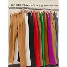 calça Alfaiateria modas femininas 122#