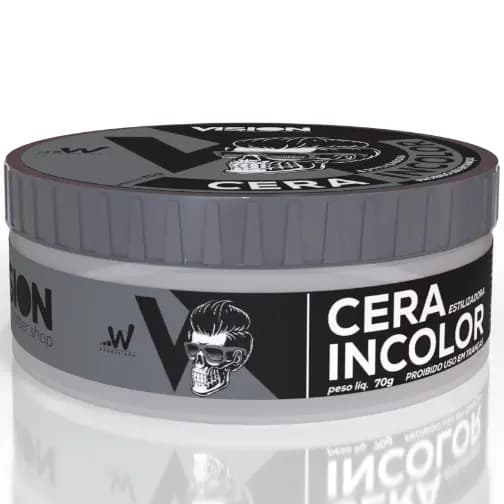 Cera Pomada Modeladora Vision Barber Shop 70g Barba Cabelo Bigode - Unidade