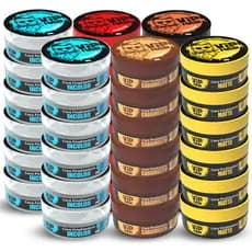 Kit 60 Cera Pomada Modeladora Finalizadora Vip Hair 130g Barba Cabelo Bigode