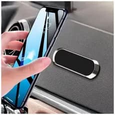 KIT 2 Suporte Magnético em Faixa Automotivo Universal Montável Multifuncional para Celular/GPS