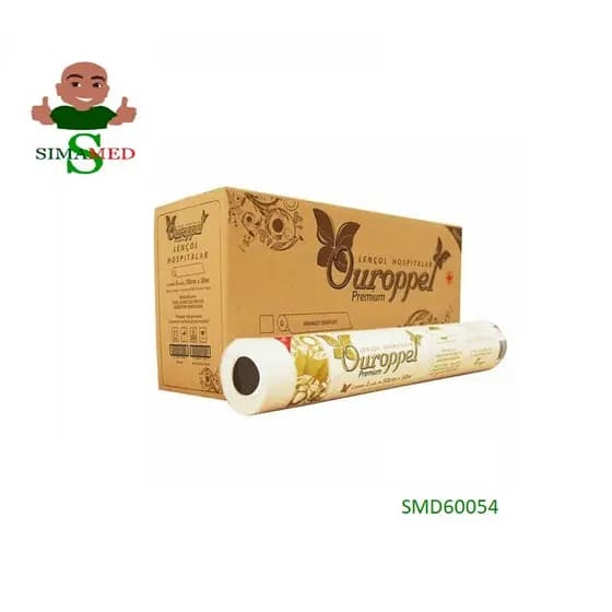 Lençol Em Papel 50x50 100% Celulose (6 Rolos)