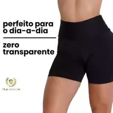 2 Shorts Legging Suplex Feminino Fitness com Modelagem Confortável, Cós Alto e Zero Tranparência Academia~~